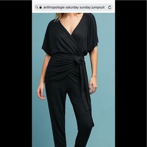 Anthropologie Saturday Sunday knit jumpsuit M